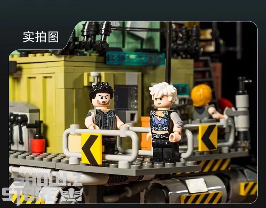 Pantasy 81101 Licensed Incarnation The Floating Mechanical City Building Blocks - Image 13