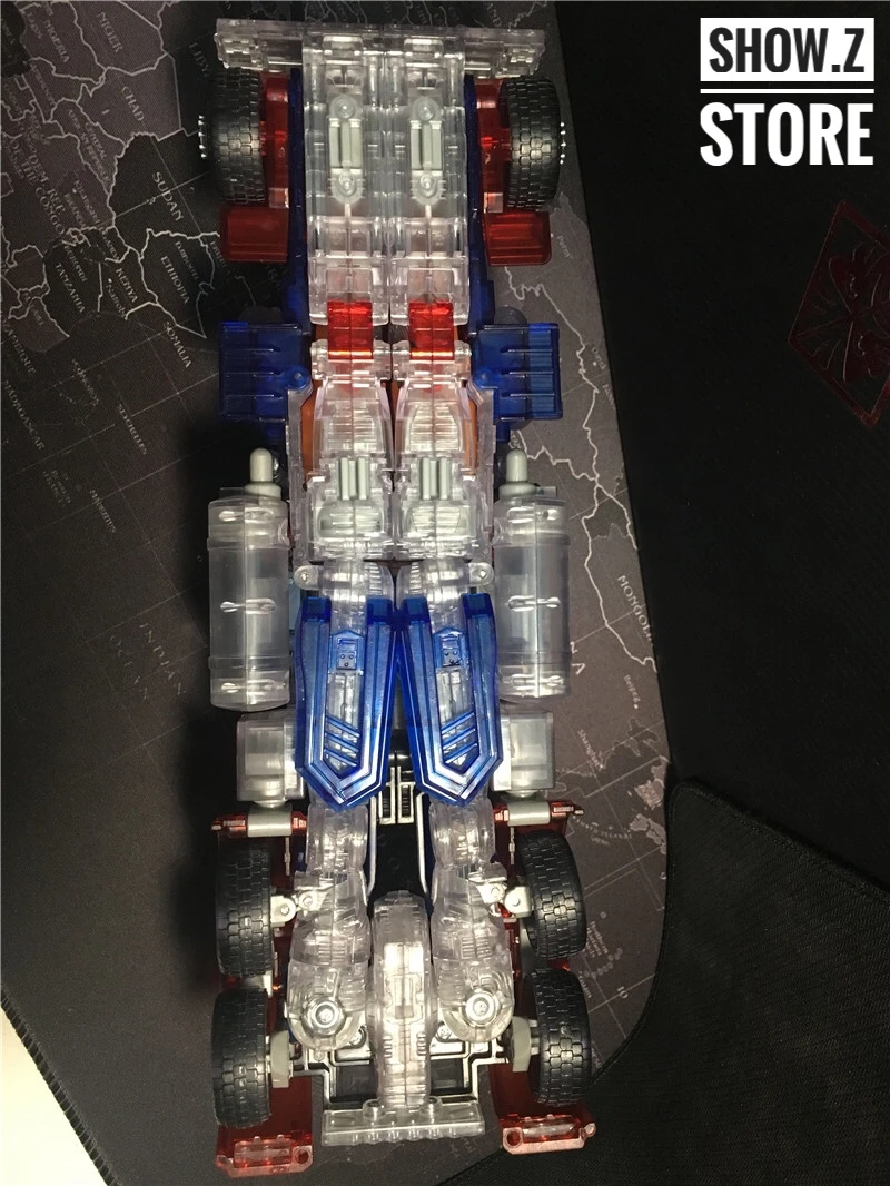 4th Party Family Mart Exclusive Leader Class Buster Opitmus Prime Clear Version - Image 11