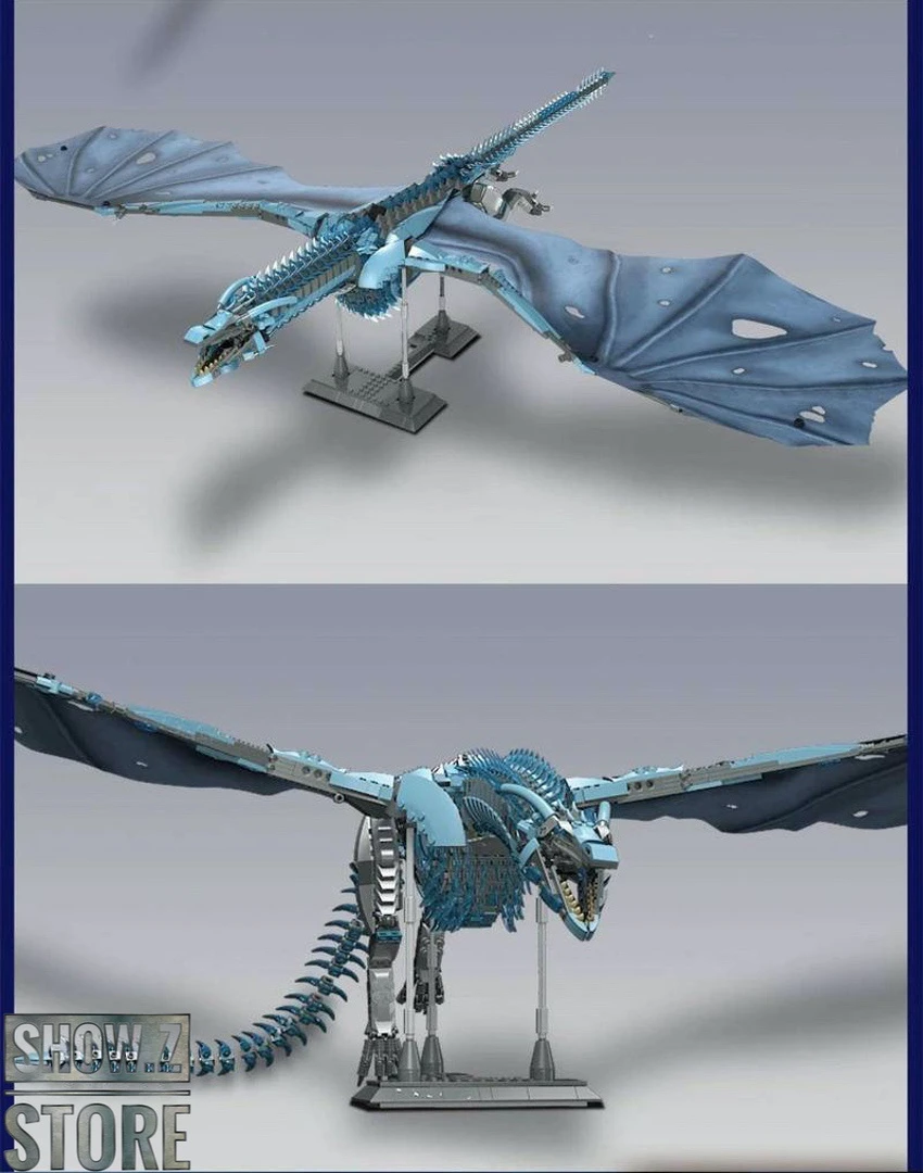 Super 18K MOC Viserion Weselion Game Of Thrones - Image 3
